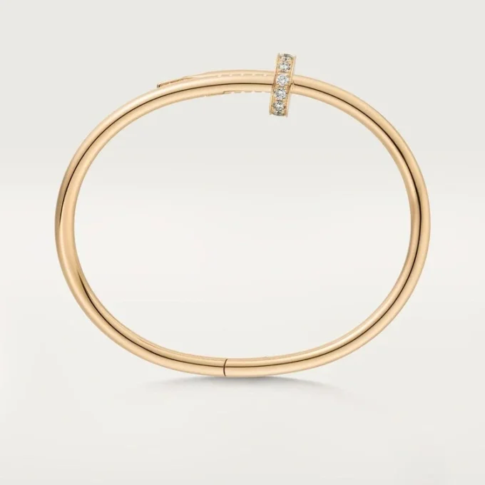 Bracciale Juste Un Clou, modello Classic, diamanti