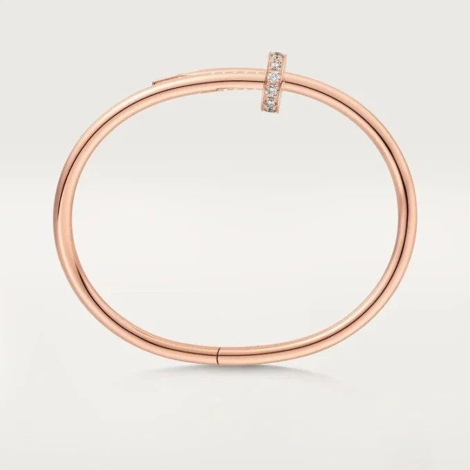 Bracciale Juste Un Clou, modello Classic, diamanti