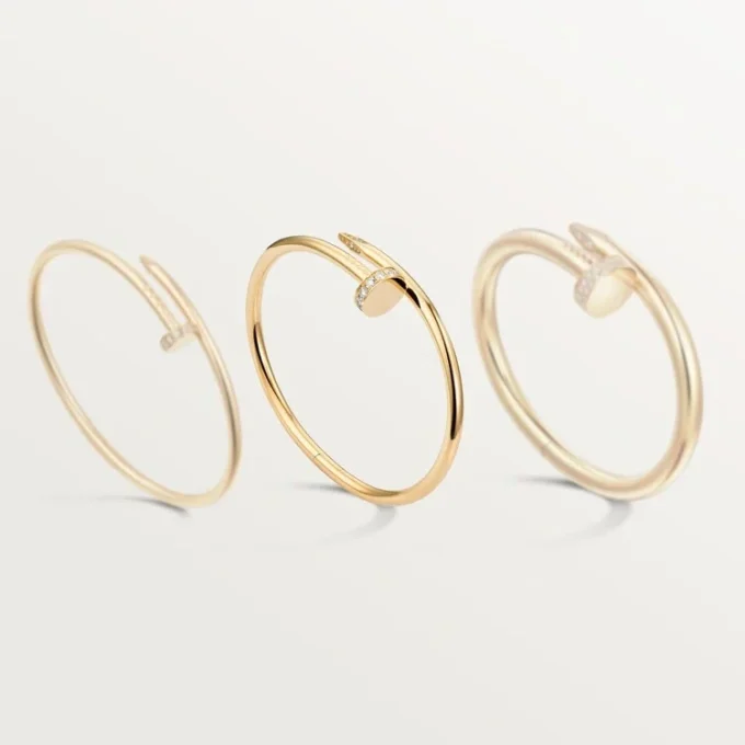 Bracciale Juste Un Clou, modello Classic, diamanti