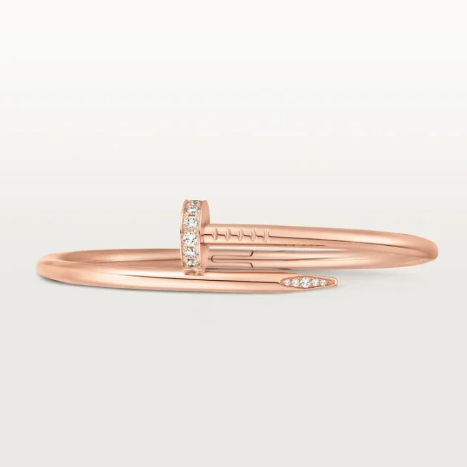 Bracciale Juste Un Clou, modello Classic, diamanti