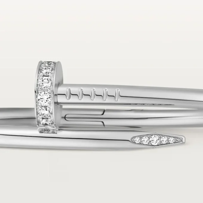 Bracciale Juste Un Clou, modello Classic, diamanti