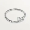 Bracciale Juste Un Clou, modello grande, diamanti