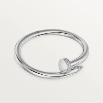 Bracciale Juste Un Clou, modello grande, diamanti
