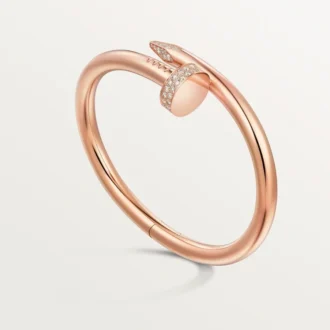 Bracciale Juste Un Clou, modello grande, diamanti