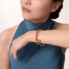 Bracciale Juste Un Clou, modello grande, diamanti