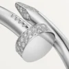 Bracciale Juste Un Clou, modello grande, diamanti