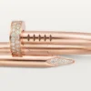 Bracciale Juste Un Clou, modello grande, diamanti