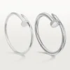 Bracciale Juste Un Clou, modello grande, diamanti