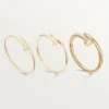 Bracciale Juste Un Clou, modello grande, diamanti