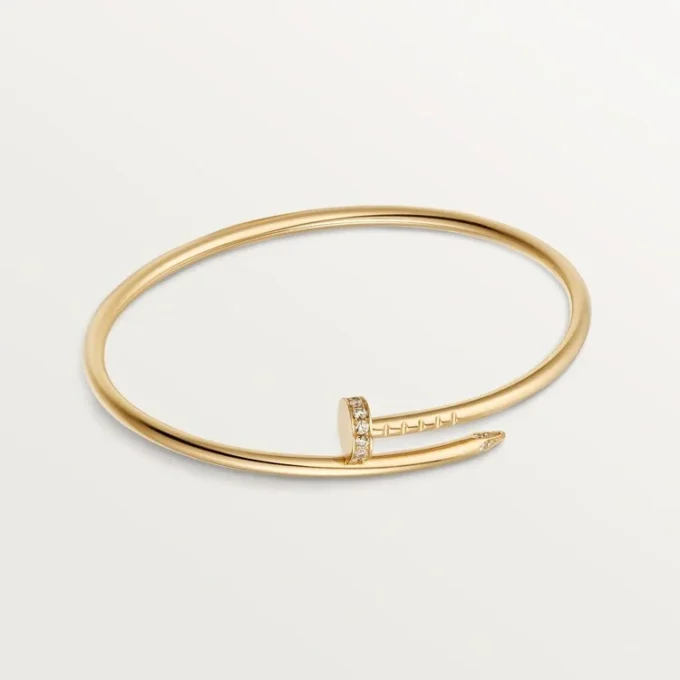 Bracciale Juste Un Clou, modello piccolo, diamanti