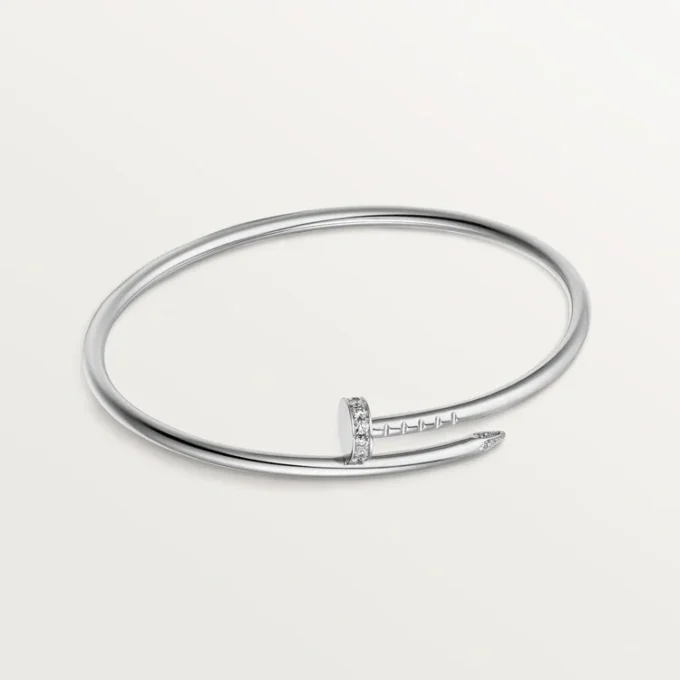 Bracciale Juste Un Clou, modello piccolo, diamanti