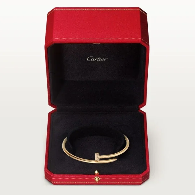 Bracciale Juste Un Clou, modello piccolo, diamanti
