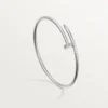 Bracciale Juste Un Clou, modello piccolo, diamanti