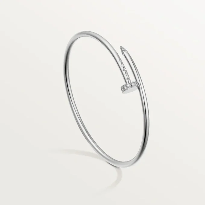 Bracciale Juste Un Clou, modello piccolo, diamanti