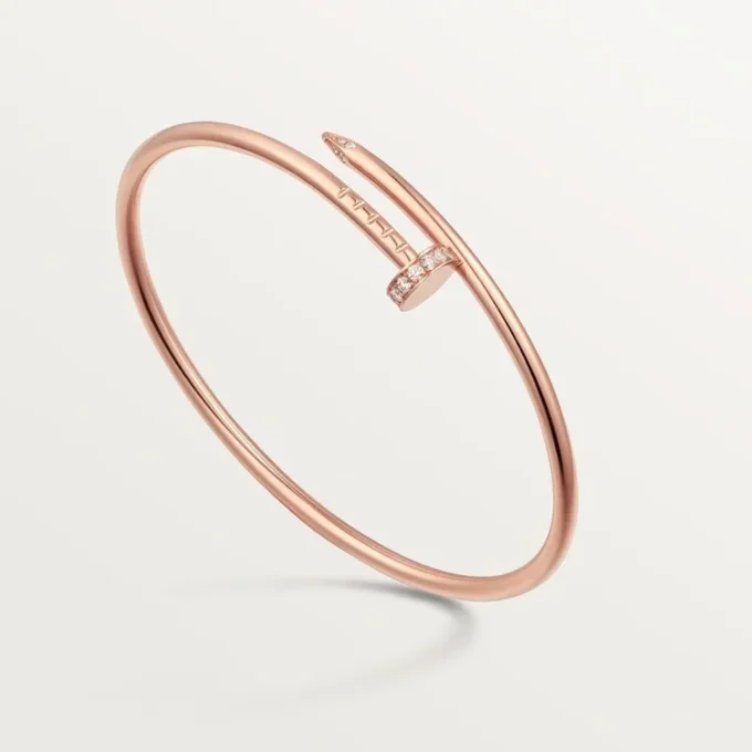 Bracciale Juste Un Clou, modello piccolo, diamanti