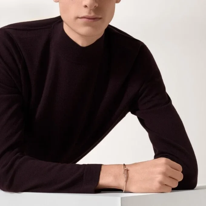 Bracciale Juste Un Clou, modello piccolo, diamanti