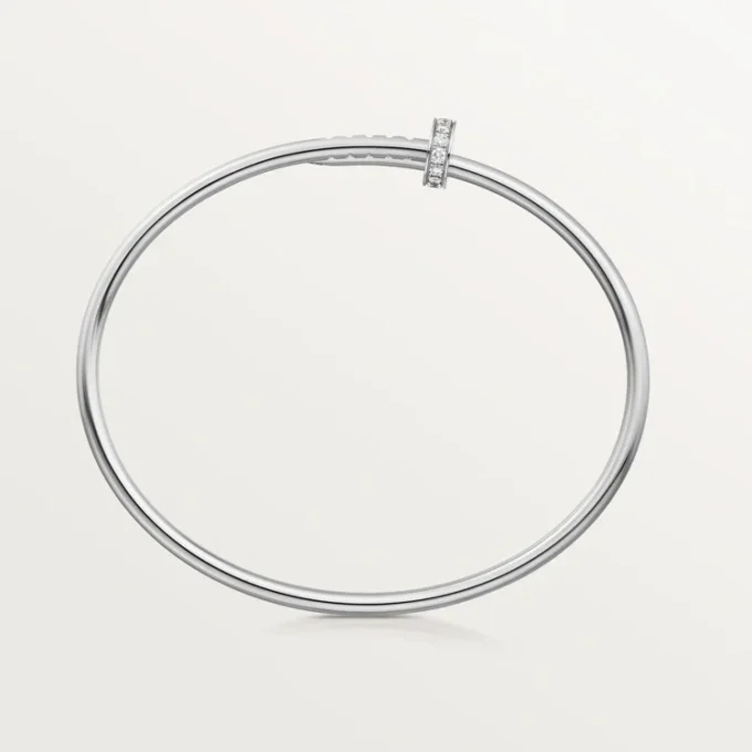 Bracciale Juste Un Clou, modello piccolo, diamanti