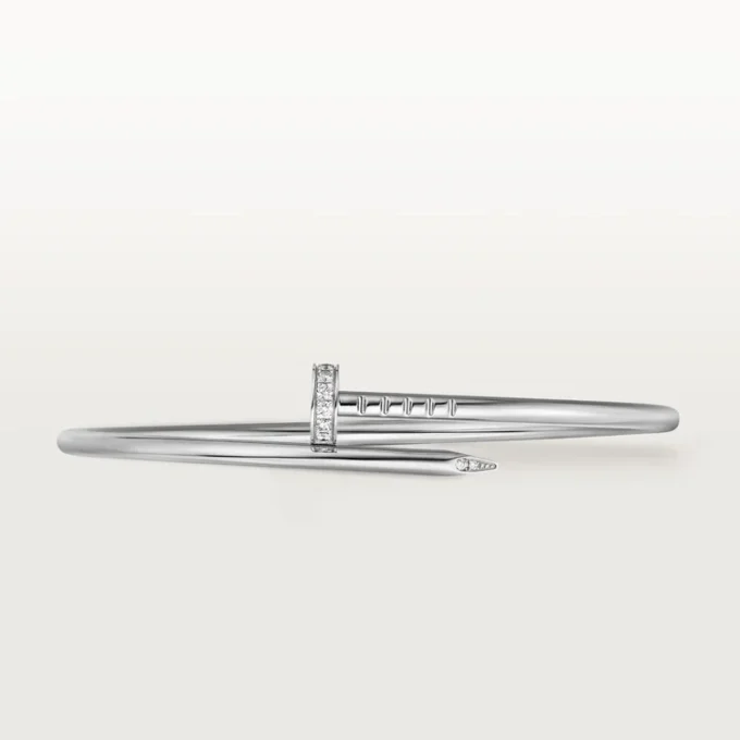 Bracciale Juste Un Clou, modello piccolo, diamanti