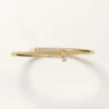 Bracciale Juste Un Clou, modello piccolo, diamanti incastonati a rovescio