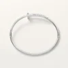 Bracciale Juste Un Clou, modello piccolo, diamanti incastonati a rovescio