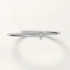 Bracciale Juste Un Clou, modello piccolo, diamanti incastonati a rovescio