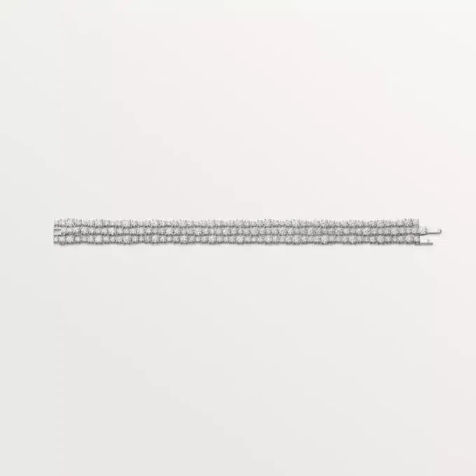 Bracciale Lignes Essentielles, diamanti taglio brillante