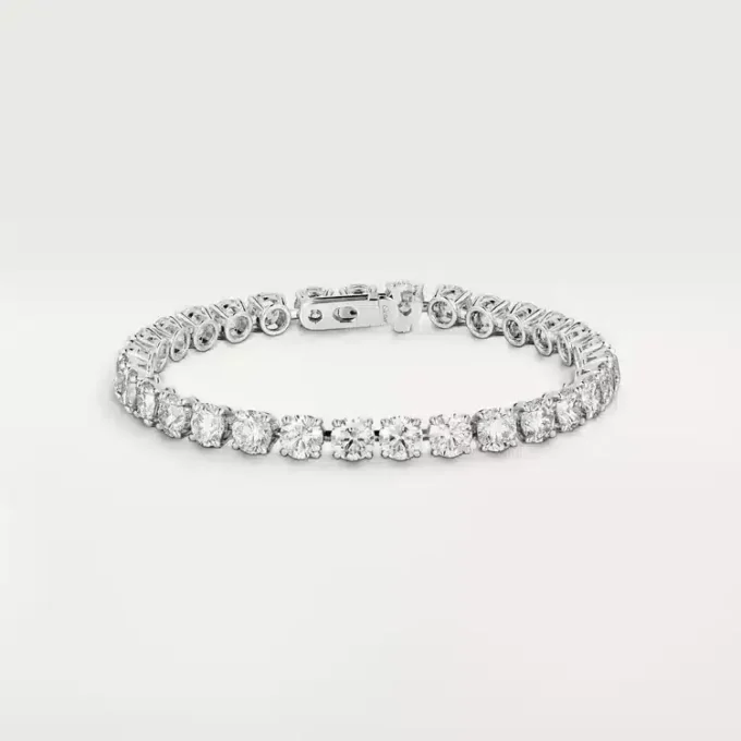 Bracciale Lignes Essentielles, diamanti taglio brillante