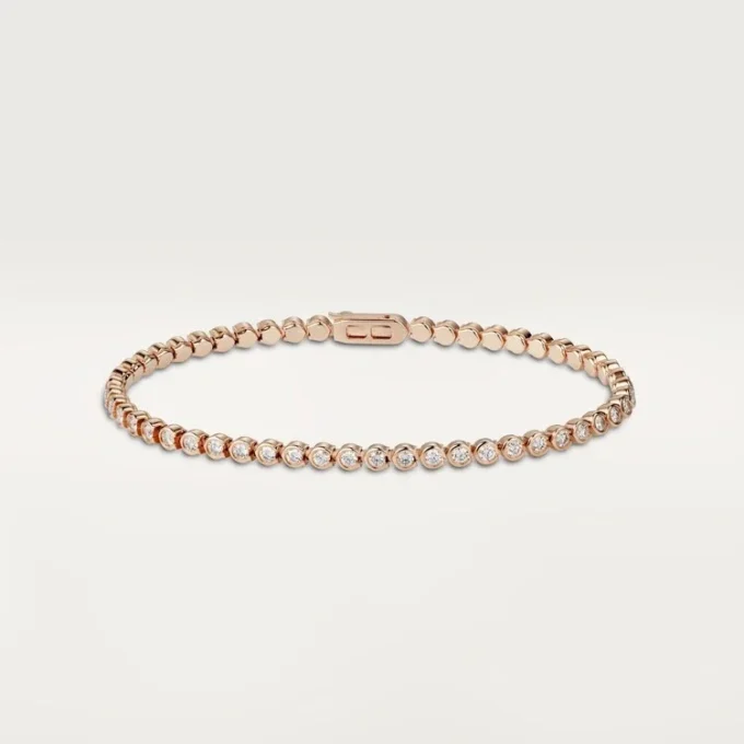 Bracciale Lignes Essentielles, diamanti taglio brillante