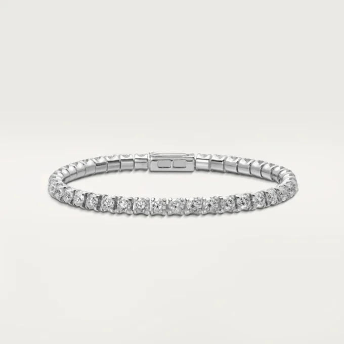 Bracciale Lignes Essentielles, diamanti taglio brillante