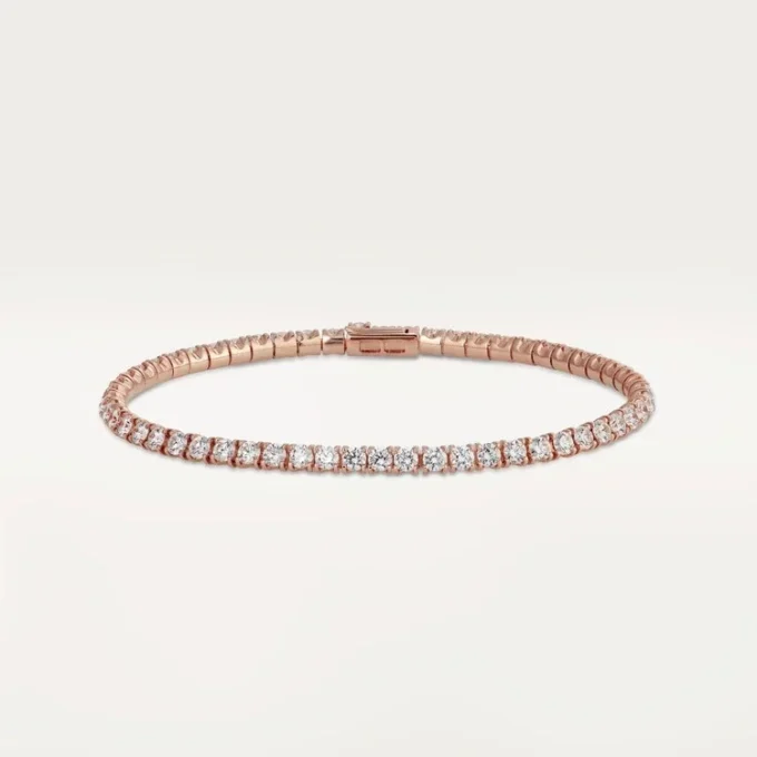 Bracciale Lignes Essentielles, diamanti taglio brillante