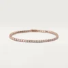Bracciale Lignes Essentielles, diamanti taglio brillante