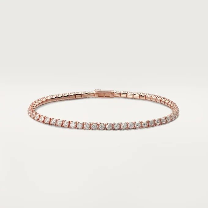 Bracciale Lignes Essentielles, diamanti taglio brillante