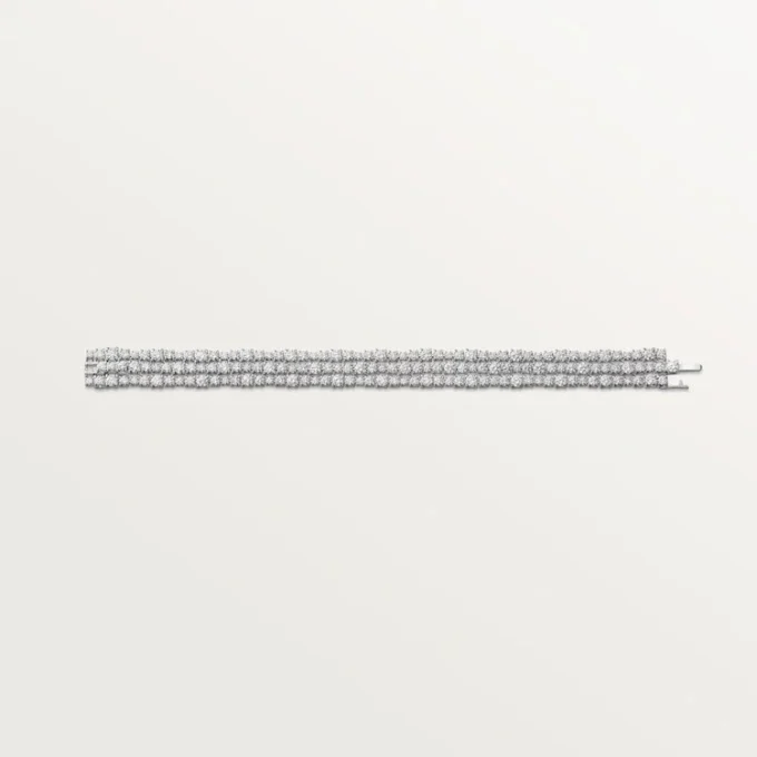 Bracciale Lignes Essentielles, diamanti taglio brillante