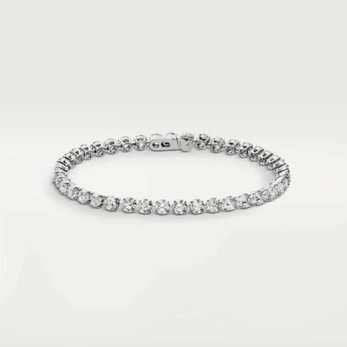 Bracciale Lignes Essentielles, diamanti taglio brillante