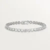 Bracciale Lignes Essentielles, diamanti taglio brillante