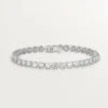 Bracciale Lignes Essentielles, diamanti taglio brillante