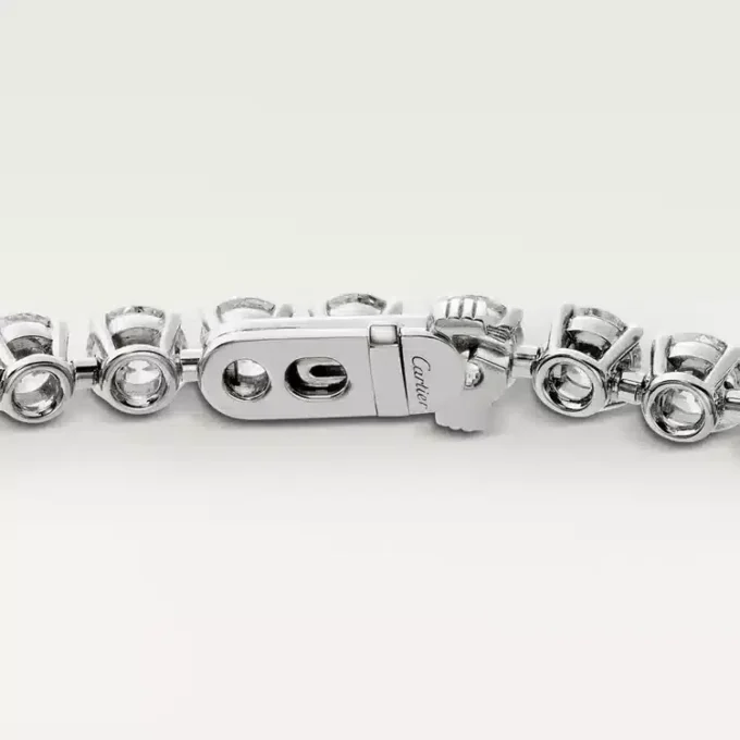 Bracciale Lignes Essentielles, diamanti taglio brillante