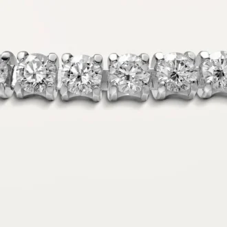 Bracciale Lignes Essentielles, diamanti taglio brillante