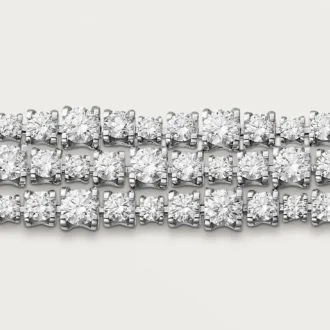 Bracciale Lignes Essentielles, diamanti taglio brillante