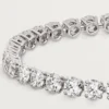 Bracciale Lignes Essentielles, diamanti taglio brillante