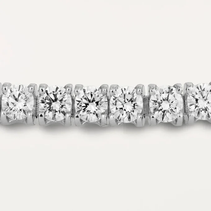 Bracciale Lignes Essentielles, diamanti taglio brillante