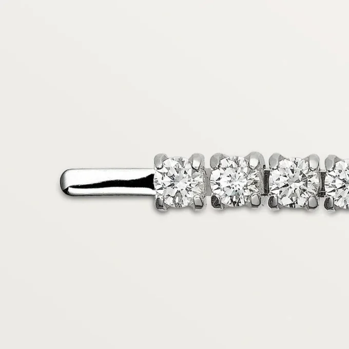Bracciale Lignes Essentielles, diamanti taglio brillante