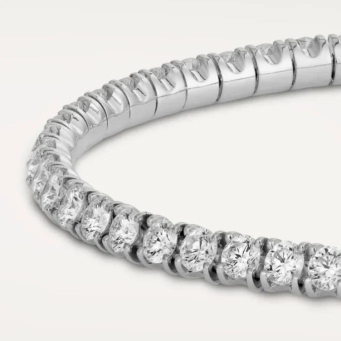 Bracciale Lignes Essentielles, diamanti taglio brillante