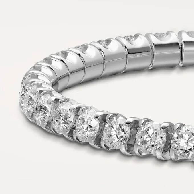 Bracciale Lignes Essentielles, diamanti taglio brillante