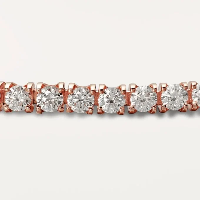 Bracciale Lignes Essentielles, diamanti taglio brillante