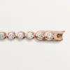 Bracciale Lignes Essentielles, diamanti taglio brillante