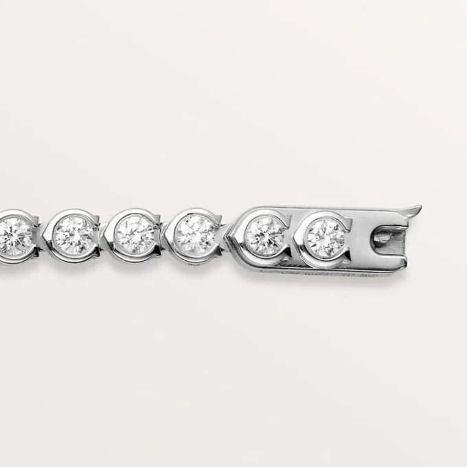 Bracciale Lignes Essentielles, diamanti taglio brillante