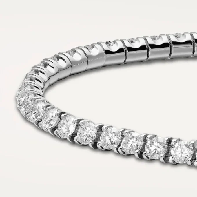 Bracciale Lignes Essentielles, diamanti taglio brillante