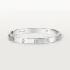 Bracciale Love, modello classico, 4 diamanti