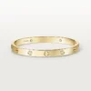 Bracciale Love, modello classico, 4 diamanti